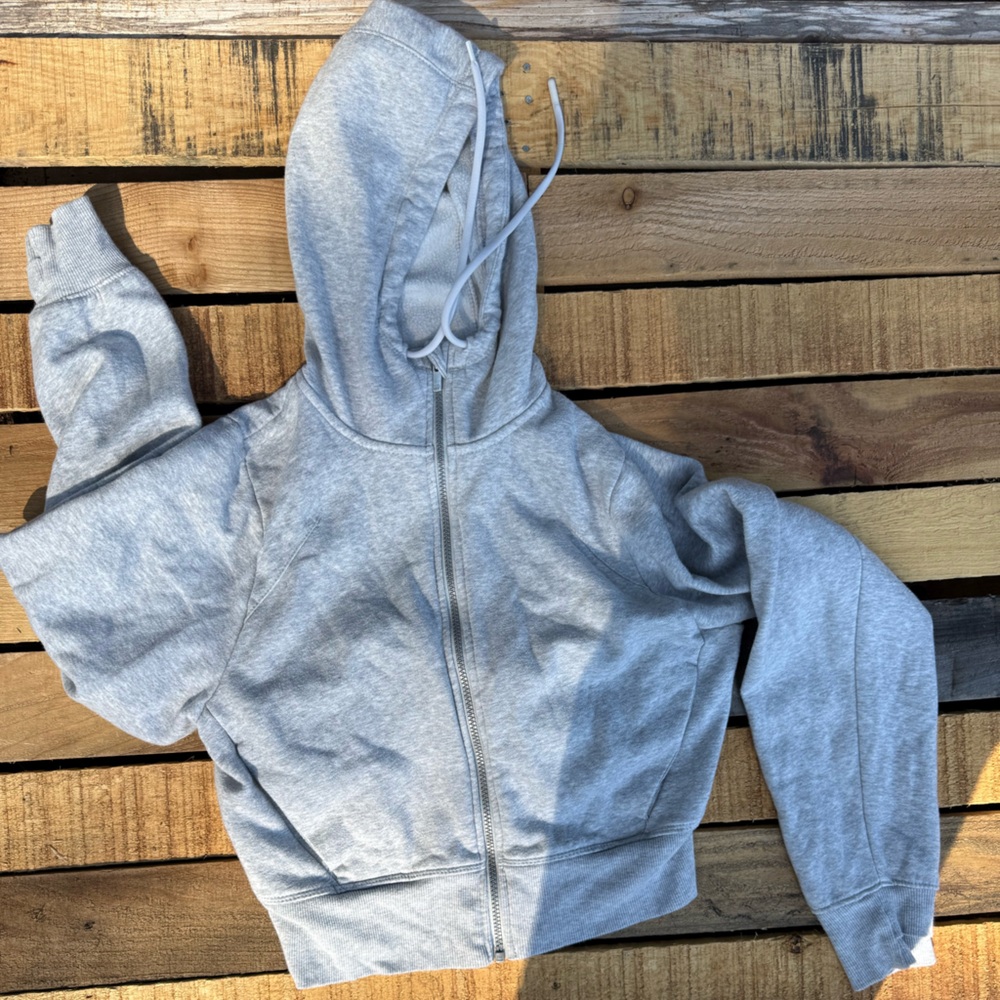 All in Motion Light Gray Fleece Hoodie